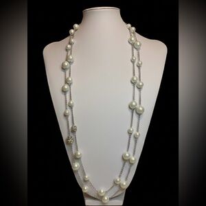 White House Black Market Station Necklace